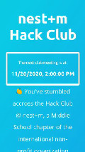 Frame #4 - nestm.hackclub.com