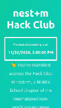 Frame #8 - nestm.hackclub.com