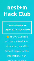 Frame #6 - nestm.hackclub.com