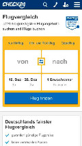 Frame #7 - flug.check24.de?deviceoutput=mobile