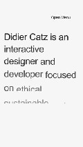 Frame #8 - develop.didiercatz.com