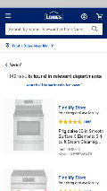 Frame #4 - lowes.com/search?searchTerm=oven