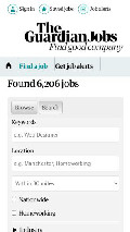 Frame #5 - jobs.theguardian.com/searchjobs/?Keywords=&radialtown=&LocationId=&RadialLocation=30