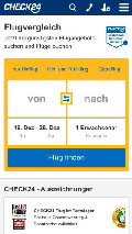 Frame #6 - flug.check24.de?deviceoutput=mobile